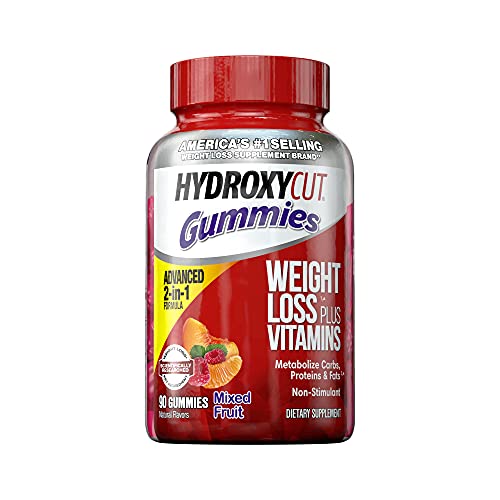 01. Hydroxycut Caffeine-Free Gummy Weight Loss for Women & Men